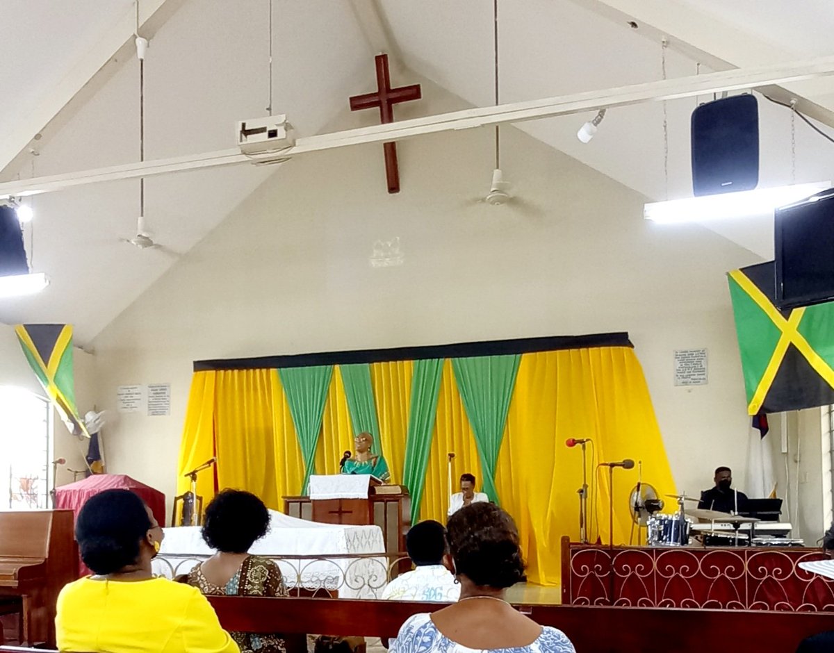 BarbicanBaptist's tweet photo. Happy Independence Day Jamaica! 
"Sixty-one, proud and strong", thank you Lord. 🇯🇲 https://t.co/DdbrI5JiyA