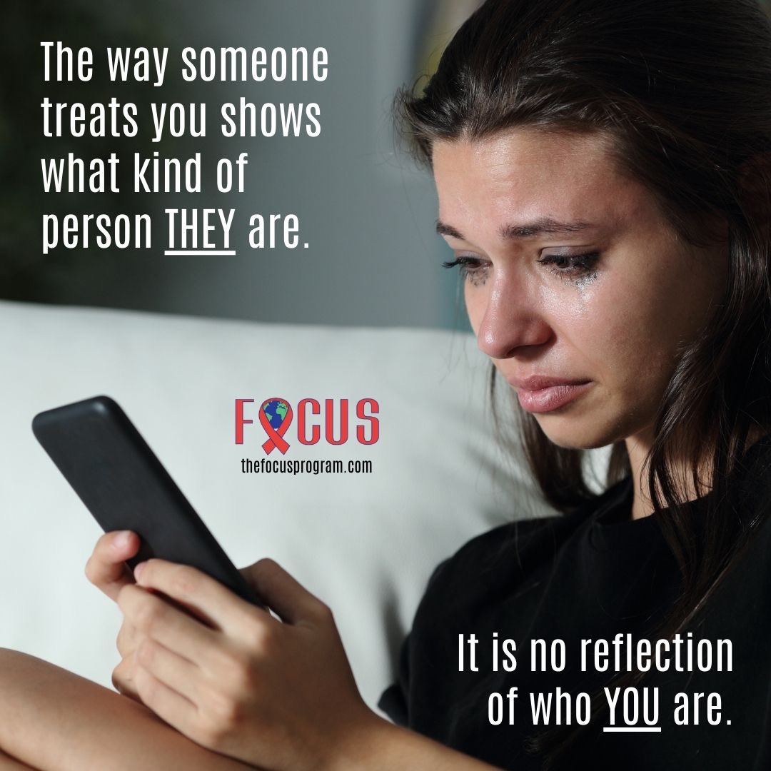 thefocusprogram's tweet photo. When people behave badly it reflects their character, not yours.
You are amazing and strong.
You can tell someone if you are experiencing physical or emotional harm.
#makingadifference #alabamafocus #smartkids https://t.co/NLFyiK7lUn