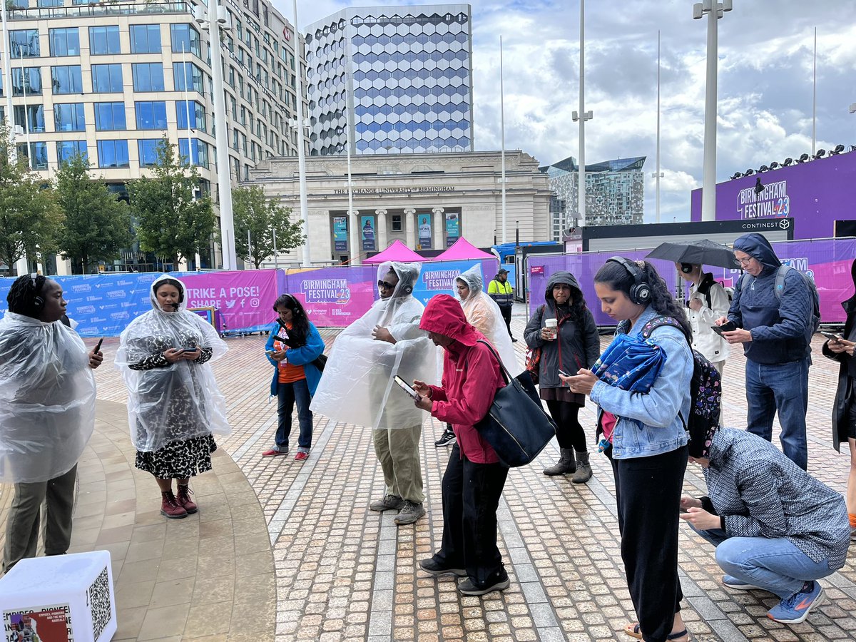 👏Thought provoking, informative and inspiring work by Elizabeth Lawal @Zeddiestage today with Empires, Pioneers and New Radicals as part of @BhamFestival23 Learnt a lot about our cities past and have hope for the future! #NationalLottery supported ❤️🤞