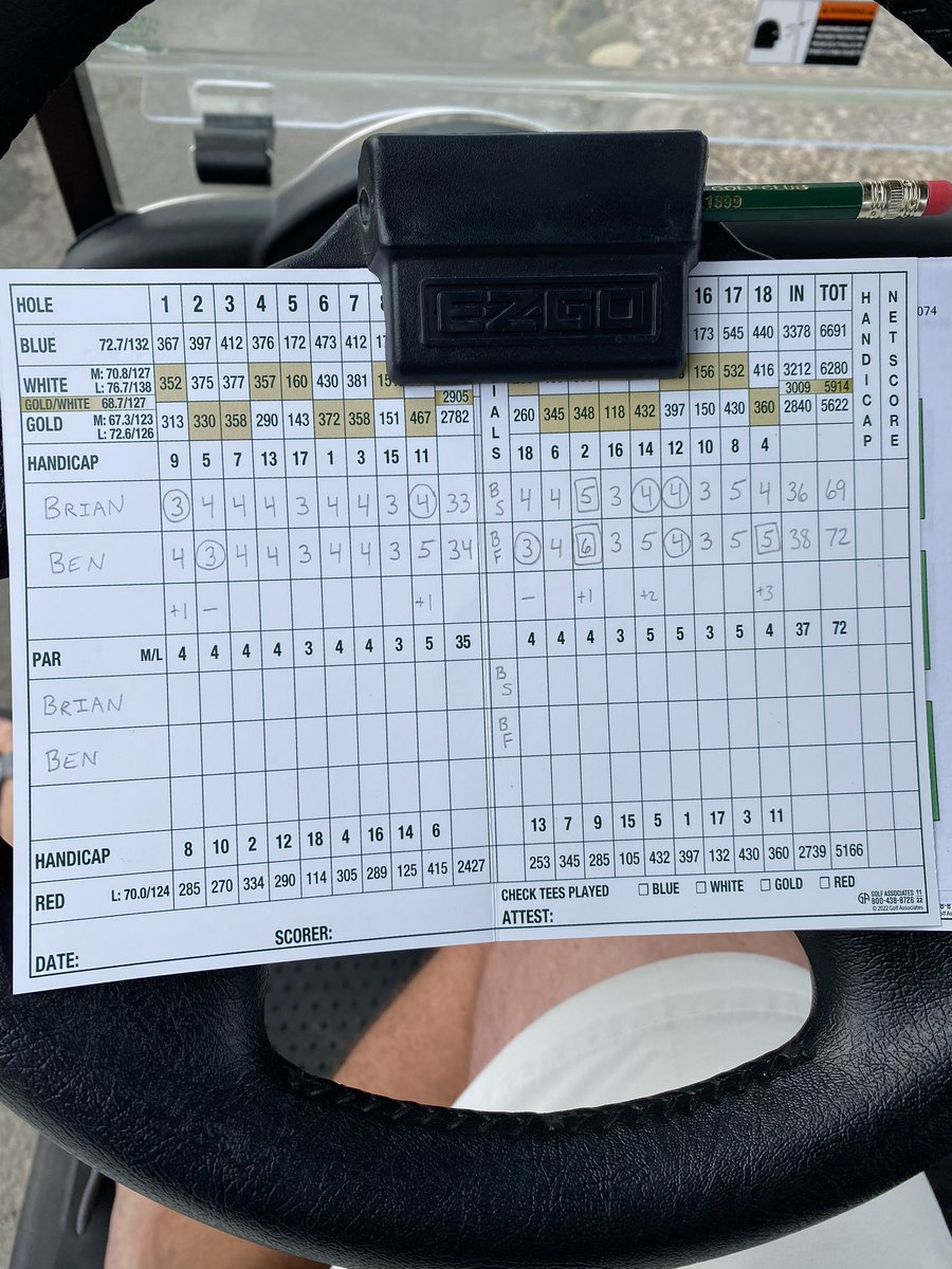 GregT11's tweet photo. B Smith is 3 up after 18 https://t.co/AXYe3z9SIG