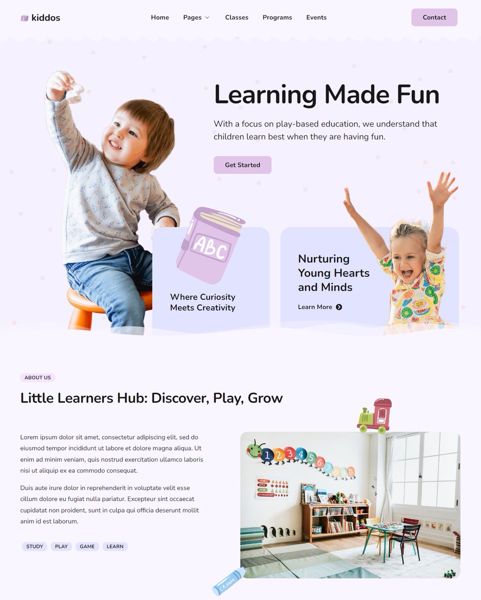 WebflowSquard's tweet photo. ***Case Study - School &amp; Kindergarten website which is designed by me***

Platform / CMS: Wix
Pages: 7-8 pages
Ui Design: Using Figma
Client: USA

>>Hire me:
https://t.co/Q6V85BdvF0

#wix #wixwebsite #wixwebsitedesign #websitedesign #websitedevelopment #websiteredesign #websites https://t.co/d5CXBOXvtT