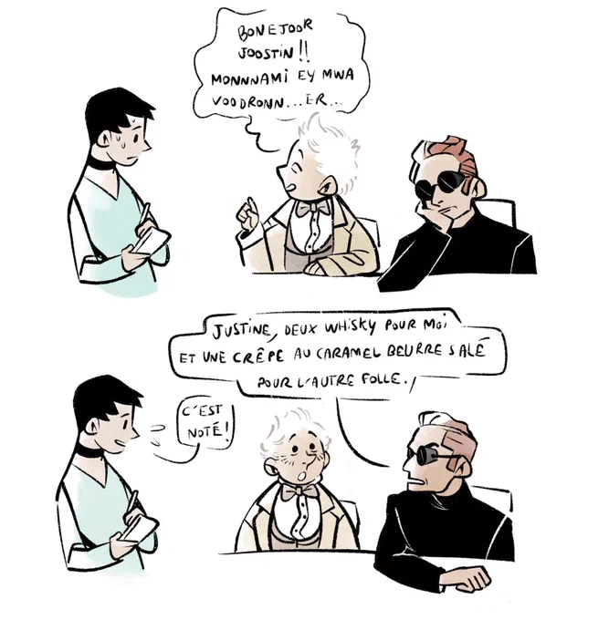 This def happened  #GoodOmens