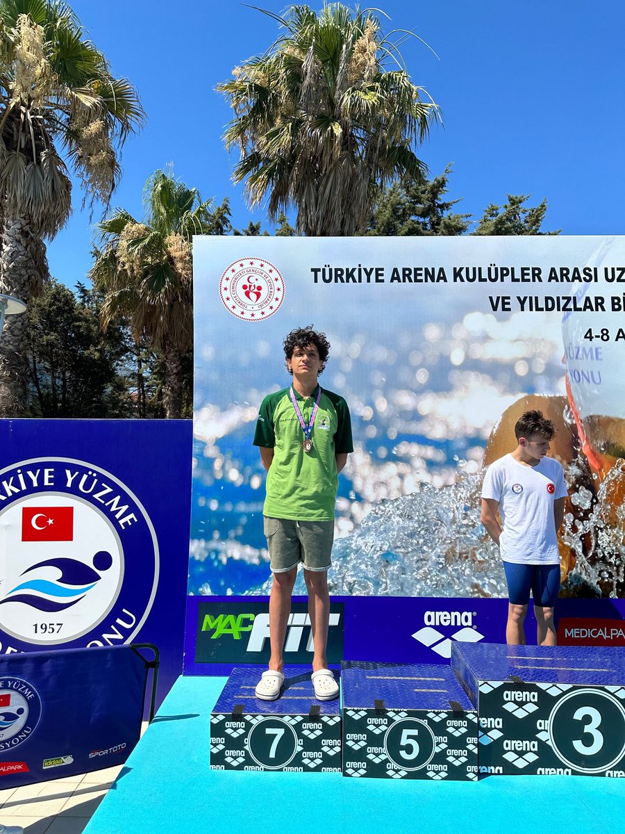 Allebensuspor's tweet photo. 🇹🇷Türkiye Arena Kulüpler Arası Uzun Kulvar Genç ve Açık Yaş Yüzme Şampiyonası ve Yıldızlar Bireysel Yüzme Müsabakaları

🏟️İstanbul ENKA Olimpik Yüzme Havuzu

🏊🏊 Mustafa Deniz Karadana 50 Metre Sırtüstü B Final Yıldızlar Kategorisi TÜRKİYE 4️⃣.

Tebrikler Deniz💪🏻@TYFgovtr https://t.co/u1PZqONHmV