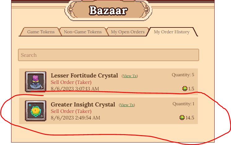 CryptoBabyH's tweet photo. I bought a Greater Insight Crystal on The Bazaar at DefiKingdoms and hope I win another one from this "X" post. #DFKBazaar #HowBazaar https://t.co/11ORtu0Vxs https://t.co/4YH7P6cmba