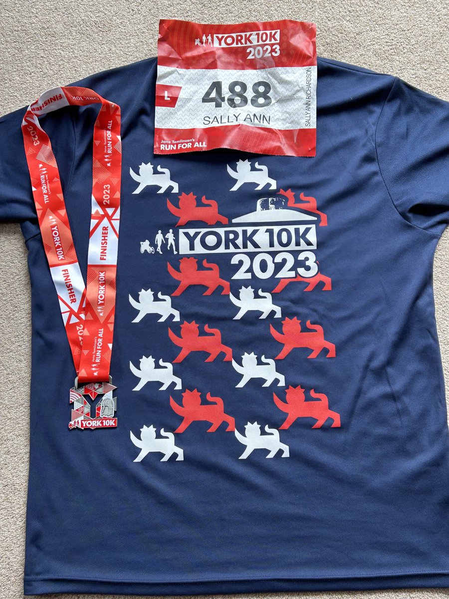 Sally Ann Richardson (@sallyannrichar2) on Twitter photo <a href="/runforall/">Jane Tomlinson’s Run For All</a> York 10k done. Not for the fastest of times 1:12:41 but that’s what happens when you’ve not trained 🤣. Thanks to all the supporters and volunteers especially my cousin Simon Partridge. #AHPsActive <a href="/YS_AHPs/">YSTeachingNHS_AHPs</a> <a href="/runforall/">Jane Tomlinson’s Run For All</a> York 10k done. Not for the fastest of times 1:12:41 but that’s what happens when you’ve not trained 🤣. Thanks to all the supporters and volunteers especially my cousin Simon Partridge. #AHPsActive <a href="/YS_AHPs/">YSTeachingNHS_AHPs</a>