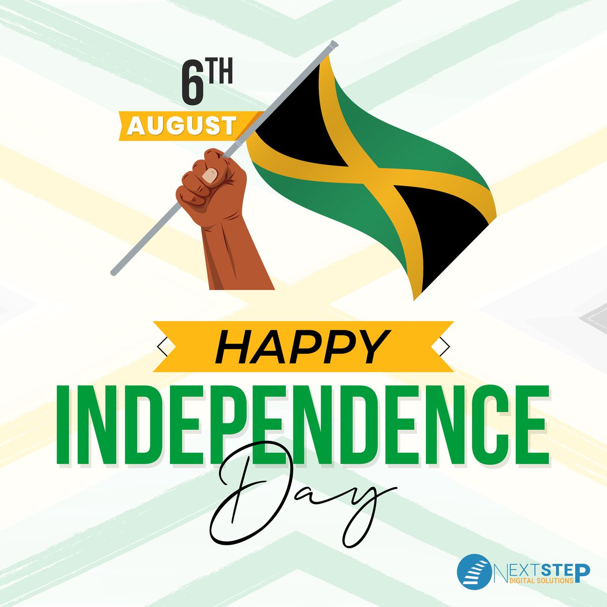 Happy Independence Day Jamaica! 🇯🇲

#Independenceday #happyindependenceday #nextstepdigitalsolutions #thinkdiffrerently #nextstep #kingstonjamaica #morantbaystthomas #webdesigncompany #digitalmarketing #digitalmarketingagency #socialmedia #smallbusiness  #branding