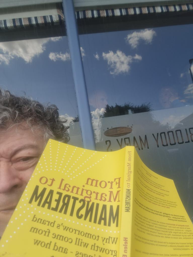 New trend: the combined bar and book recommendation. <a href="/hfedwards/">H Edwards 💙</a> and Bloody Mary's Deal.