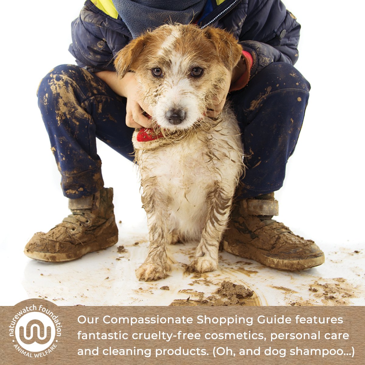 Naturewatch_org's tweet photo. 🌧️ After a pretty soggy weekend, your 4-legged friend might need a bath! 🛁
🐶 But is your dog shampoo #crueltyfree from top to tail? Our #CompassionateShoppingGuide ONLY endorses brands that have ZERO ties to animal testing!
Browse the online guide:
🐰 https://t.co/ViylOW9nuT https://t.co/ELTs7aovwx