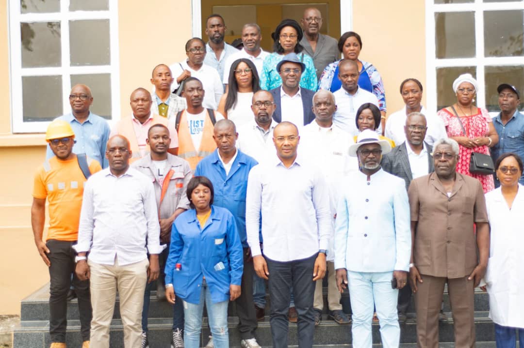 Dr Guy Patrick Obiang Ndong (@drobiang) on Twitter photo Ce 05.08.23, nous avons également procédé à la mise en service de la 1ère phase de l'hôpital Départemental d'Ebeigne. D'une capacité de quarante lits(40), cette structure est la preuve, une fois encore, de la volonté du <a href="/PresidentABO/">Ali Bongo Ondimba</a> d'offrir aux populations des soins de qualité. Ce 05.08.23, nous avons également procédé à la mise en service de la 1ère phase de l'hôpital Départemental d'Ebeigne. D'une capacité de quarante lits(40), cette structure est la preuve, une fois encore, de la volonté du <a href="/PresidentABO/">Ali Bongo Ondimba</a> d'offrir aux populations des soins de qualité.