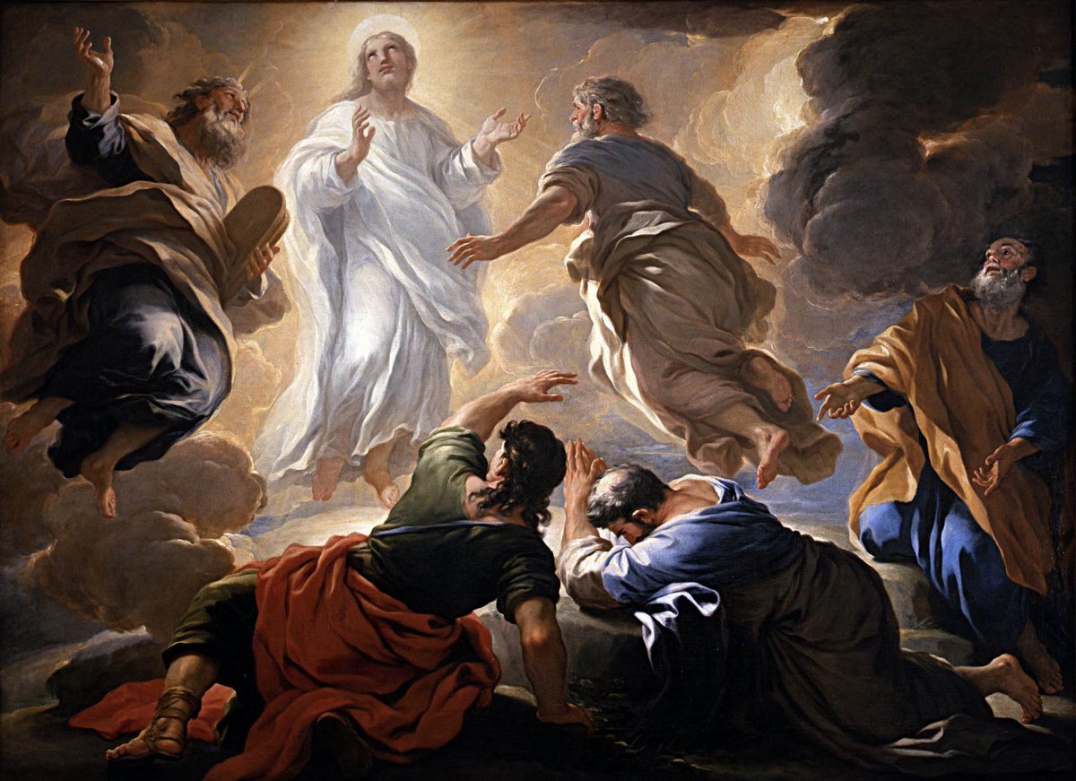 FrAquinasOP's tweet photo. "Jesus goes before us to show us the way, both up the mountain and into heaven. We follow him with all speed, yearning for the heavenly vision that will give us a share in his radiance, renew our spiritual nature, and transform us into his own likeness." -Anastasius of Sinai https://t.co/RqfUa6VJMU