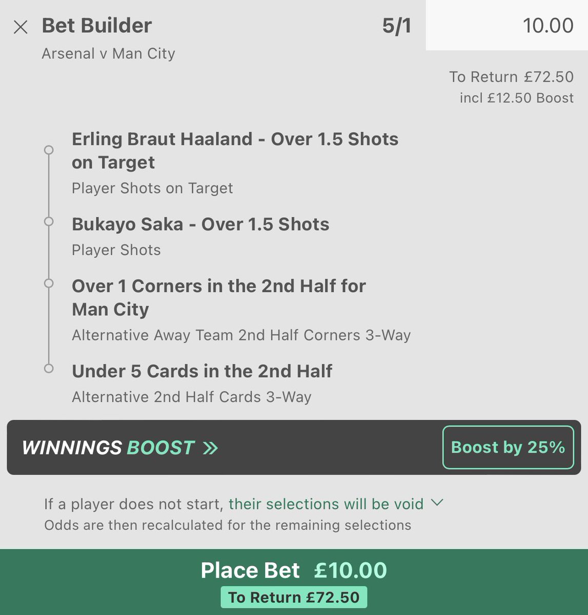 AlphaTipster97's tweet photo. We’re back baby!! 

Starting it of with the community Shield 

🏴󠁧󠁢󠁥󠁮󠁧󠁿🏆 - Arsenal vs Man City 5/1 builder 

£10 —-> £72.50 https://t.co/vzpRBI941v