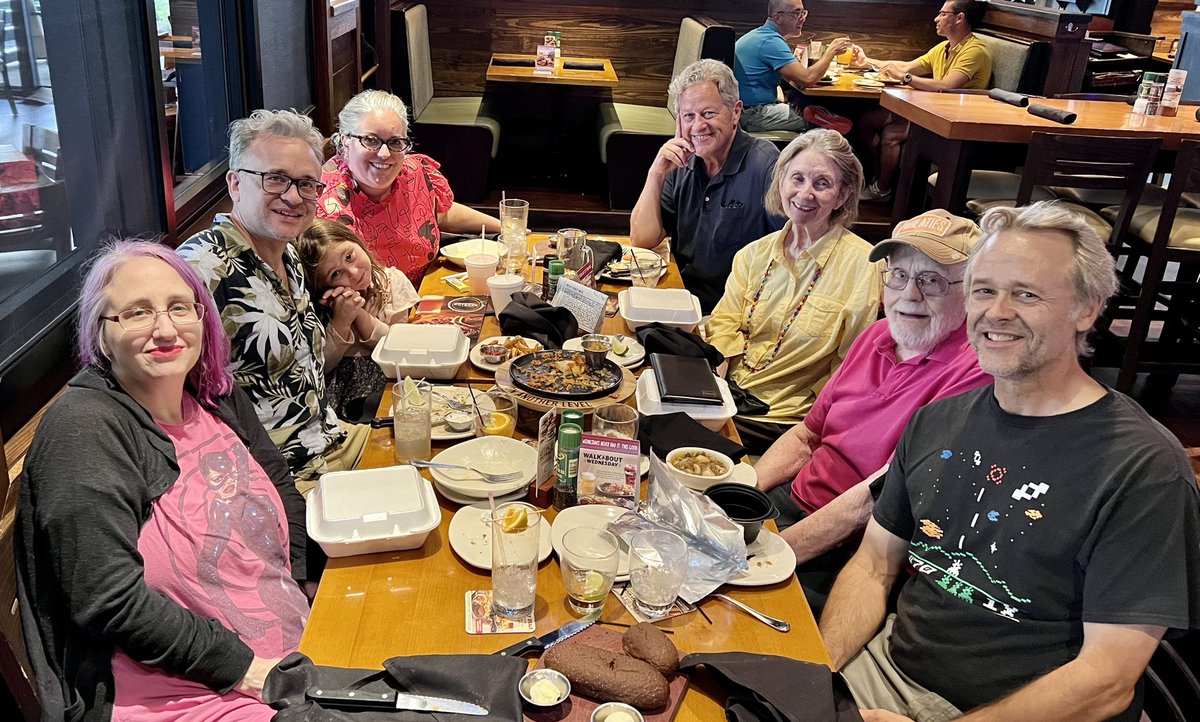 This may not look like a big deal but 30 years ago it would have been unfathomable to have my mom and dad eating at the same table with us kids and her new husband. #hope #timeheals #gratitude