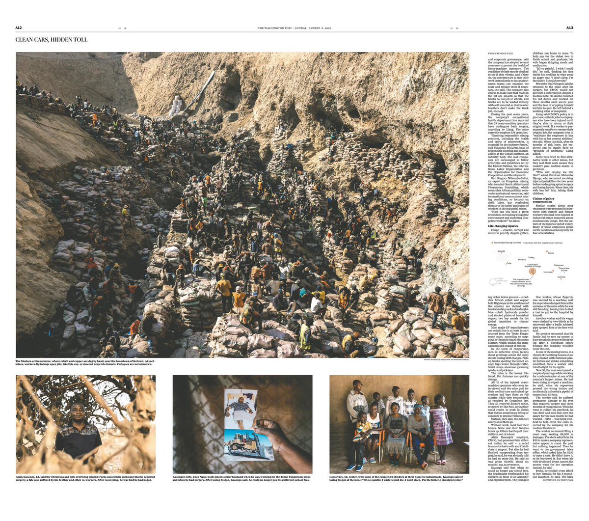 ArletteBashizi's tweet image. Todays front page in the @washingtonpost print edition with @khoureld .

Link:  washingtonpost.com/world/interact…