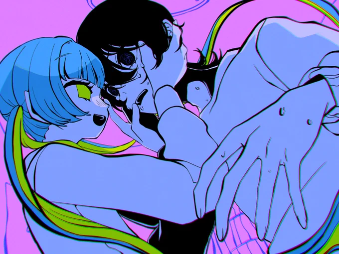 MVイラスト描かせて頂きました 宜しくお願い致します  脚本家は宇宙船に乗る / feat.結月ゆかり - 背面8回宙返り  niconico  
