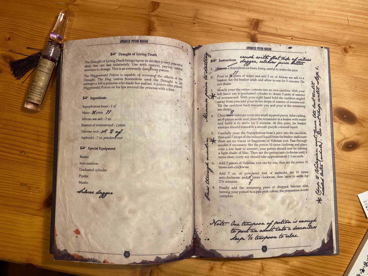 本当に欲しかった半純血のプリンス蔵書、魔法薬学の教科書を手に入れた