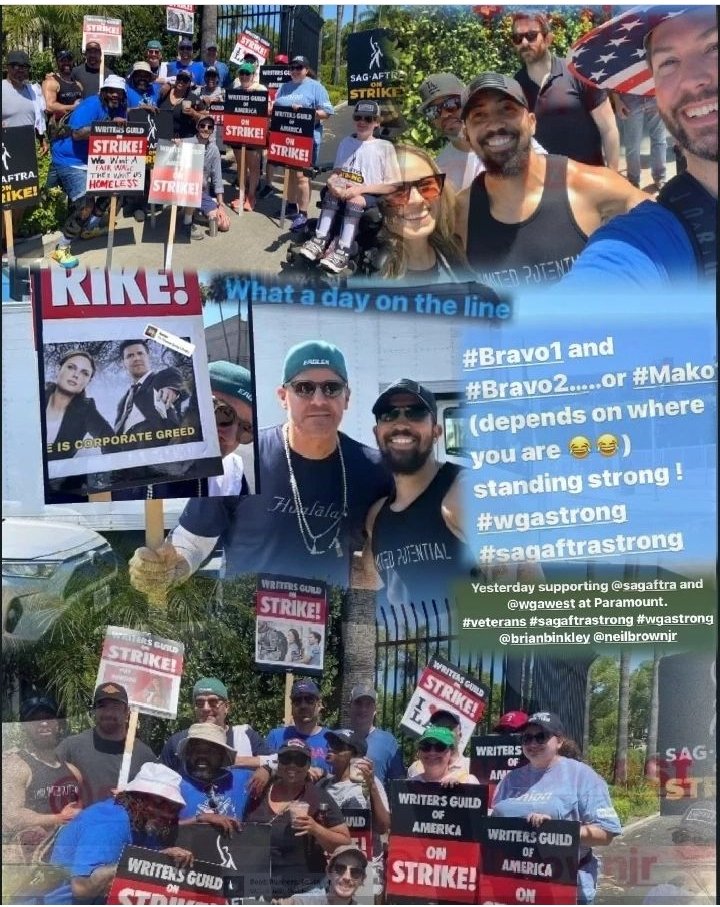 peace_141984's tweet photo. #sealteam #rayperry #bravo2 #jasonhayes #bravo1 #wgastrong #SAGAFTRA #SAGAFTRAstrong #SAGAFTRAstrike #Veterans https://t.co/mdZvFUWgpa