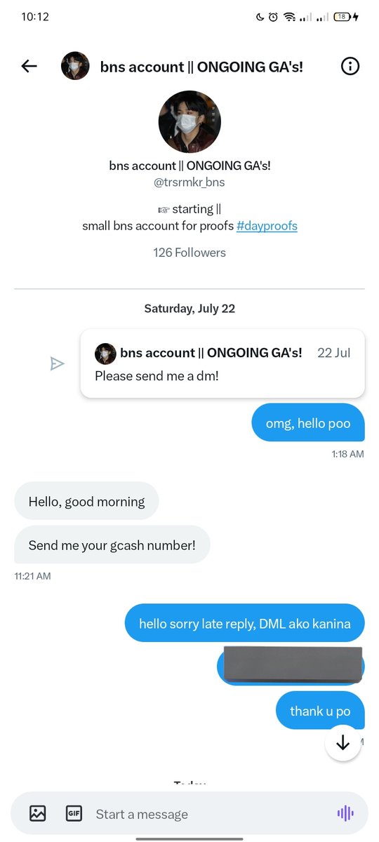 forsvtppw's tweet photo. THANK YOU FOR THIS @trsrmkr_bns what is tulog talaga mga be, emz #dayproofs https://t.co/FsUpuCFFQk