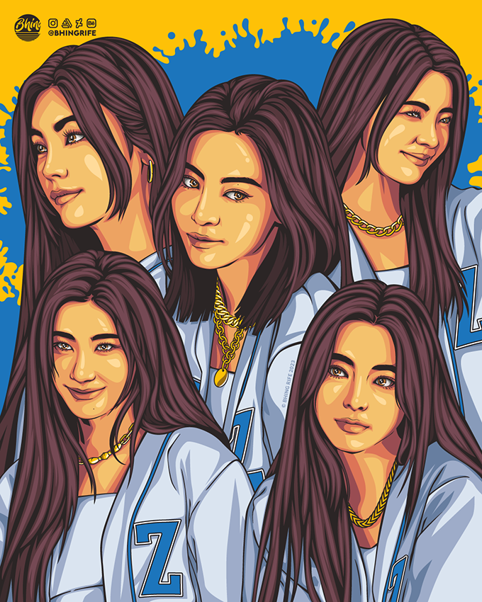 RifeBhing's tweet photo. ITZY (Kill My Doubt) Fanart

#ITZY #YEJI #LIA #RYUJIN #CHAERYEONG #YUNA #fanart https://t.co/3CLRTZ6kpv