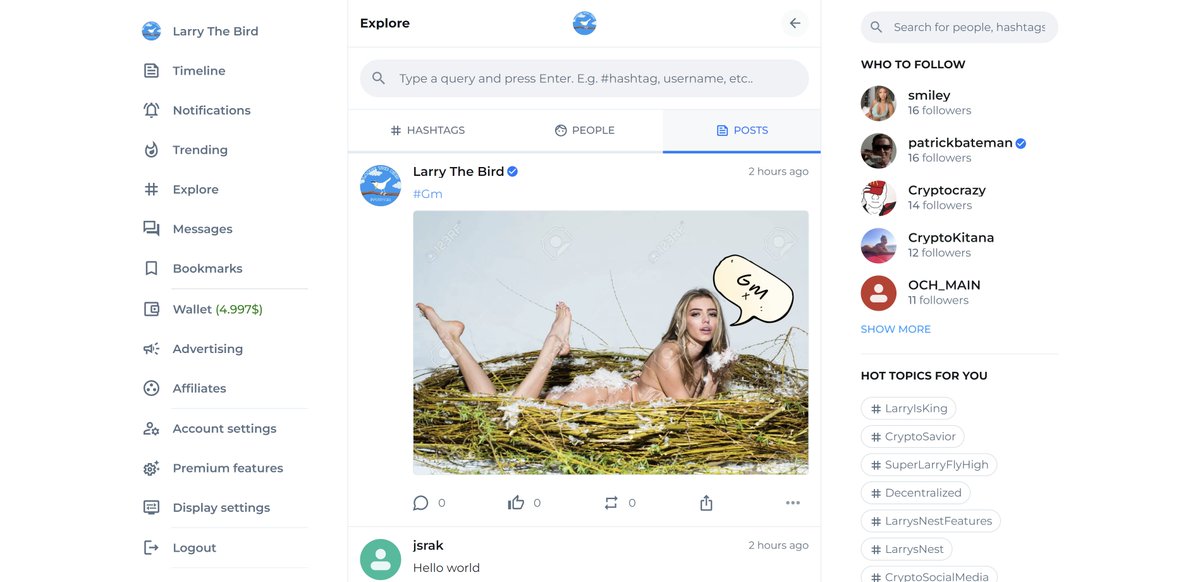 LarryTheBirdETH's tweet photo. BETA testing available now for our UTILITY! Join the Nest https://t.co/5HBv62Fyfk 🐦🪺

$TWITTER $X #XARMY #100x #1000x #UtilityToken #ETH #BITCOIN #DOGE #DOGEARMY #CryptoHub #CryptoCommunity https://t.co/VrqvOSSrMK
