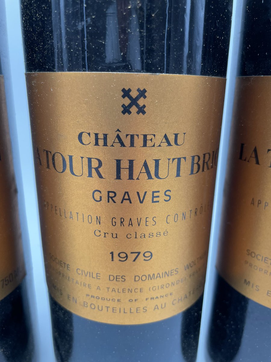 cmonvin's tweet photo. Chateau Latour Haut-Brion 1979 https://t.co/T7lCvcOL0k