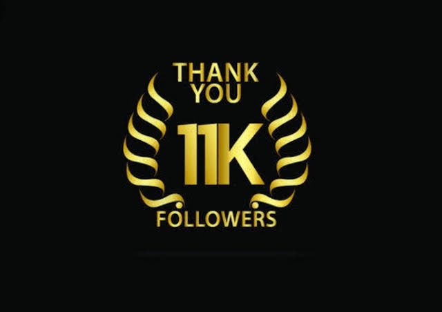 Thank X followers
