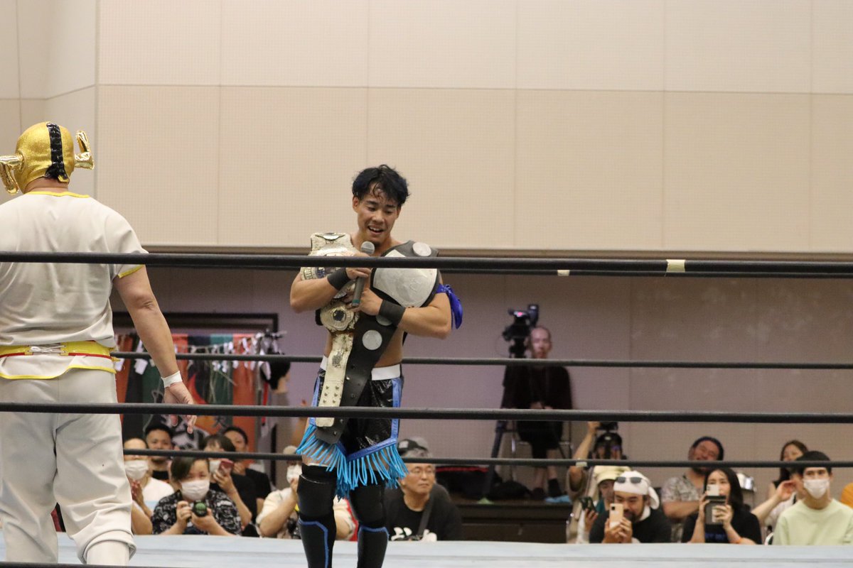 #大衆プロレス松山座 
#椎葉おうじ