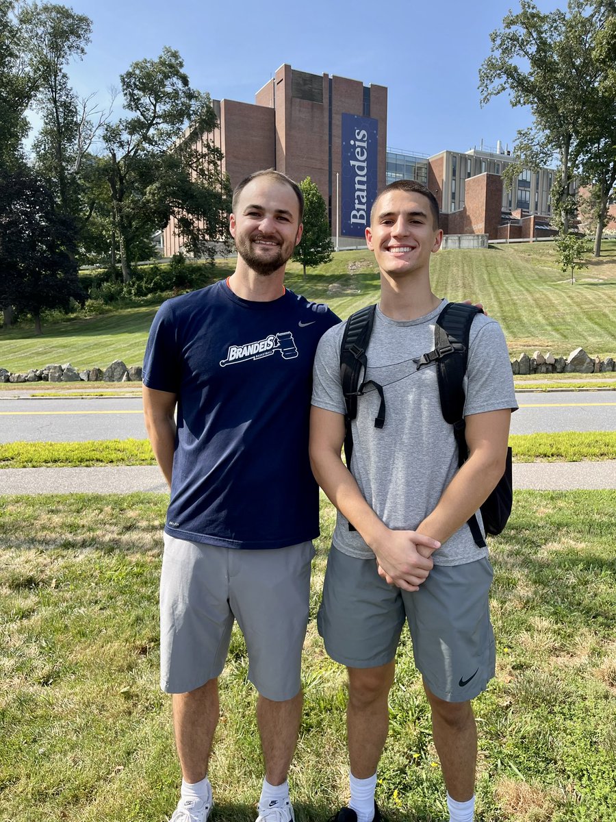 Had a great day at Brandeis University at the Jean Bain Basketball Prospect Camp! Thanks to Coach Bain and Coach Feinstein (pictured below.)

<a href="/BrandeisMBB/">Brandeis Men's Basketball</a> <a href="/JFBAIN5/">Jean Bain</a> <a href="/STA_Boysbball/">Aquinas Basketball</a> <a href="/FloridaProHoops/">Florida Pro Basketball</a> <a href="/CoachJoshNCSA/">Josh Ruggles</a> <a href="/NCSAmbb/">NCSA Men's Basketball</a>