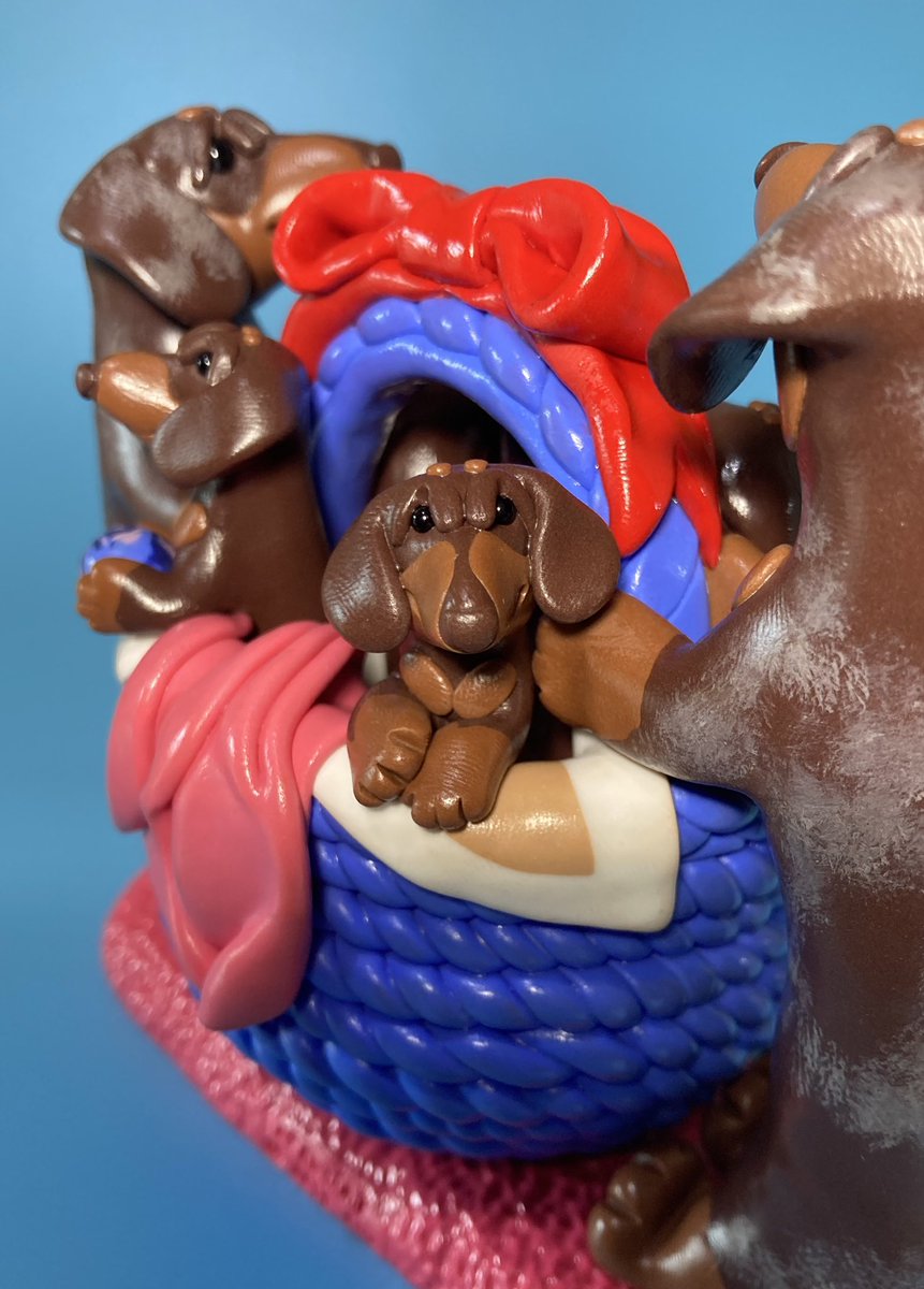 PeculiarPals's tweet photo. Available now in my Etsy shop 🐾😍 unique handmade gifts 
#dachshund 
#chocolatedachshund 
#dachshundlover 
#dappledachshund #dachshundart #dachshundartist #dachshundminiature #dachshundmini #uniquegifts #handmade #peculiarpals https://t.co/oL56dc0OPl
