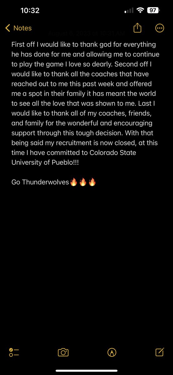 BarnettKyler's tweet photo. This has been such a wild week and my life has been thrown for a loop. But I am excited for what will come. Thank you @CSUPCoachGraf and the rest of coaching staff for believing in me and giving me this amazing opportunity!! Go Thunderwolves🔥🔥 https://t.co/P8ysxDGmIf