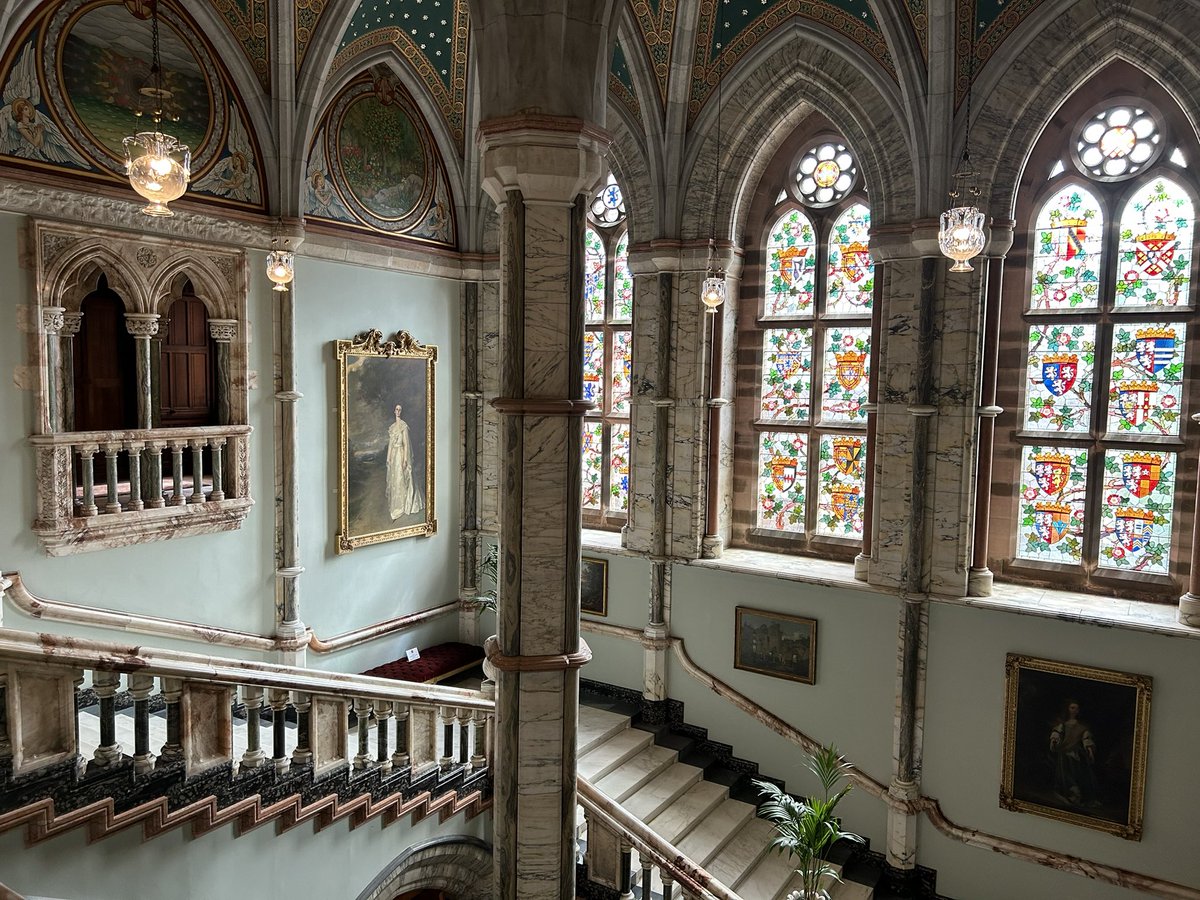 LiamMcIlvanney's tweet photo. The 3rd Marquis of Bute’s bijou pied-à-terre… #MountStuart https://t.co/WMaOcr7ZbN
