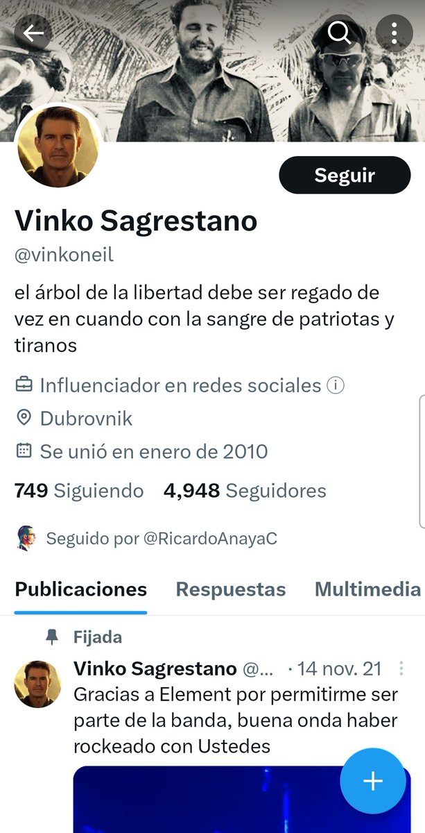 mcandelas_011's tweet photo. @vinkoneil @Eduardo_DSales @deniseramosm Jajajajaja y para ti "liberarte" es creer en los ladrones prianistas que robaban y siguen robando  y en los asesinos comunistas que destruyeron Cuba? ...No chairo estas demasiado pndjo tu ya no pudiste mejor vete a Cuba 😂😂😂🤣😂😂🤣😂 "liberate" que pndjo 😂😂😂😂 https://t.co/6wYIo41pjv