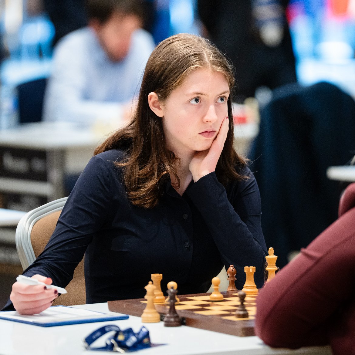 Women's Chess Coverage on X: Tata Steel Challengers: Round 8! There is  ONLY ONE game today! 🤩 ⬜️ IM Eline Roebers (2361) ⬛️ IM Vaishali R (2425)   📷: Tata Steel Chess #