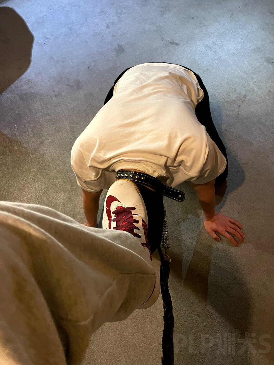 WDPLP's tweet photo. 老子穿了一周的臭袜子含在嘴里当宝贝一样，塞着狗尾巴戴着狗链子越来越像一条合格的狗了。爷就喜欢用狗嘴洗臭袜子脏内裤脏鞋把精华全部嘬干净，有喜欢脏臭鞋袜内裤的可以私信加你爹VX。 https://t.co/VaNDo8GnTz