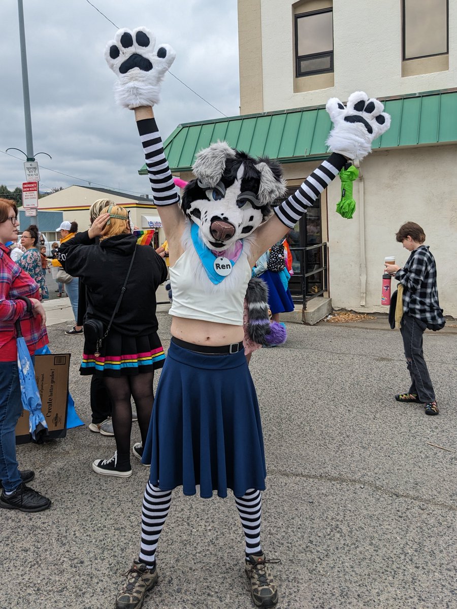 Thank you #MontanaPride for being such a great and welcoming community. I had a great time at the parade and rally yesterday in Helena!