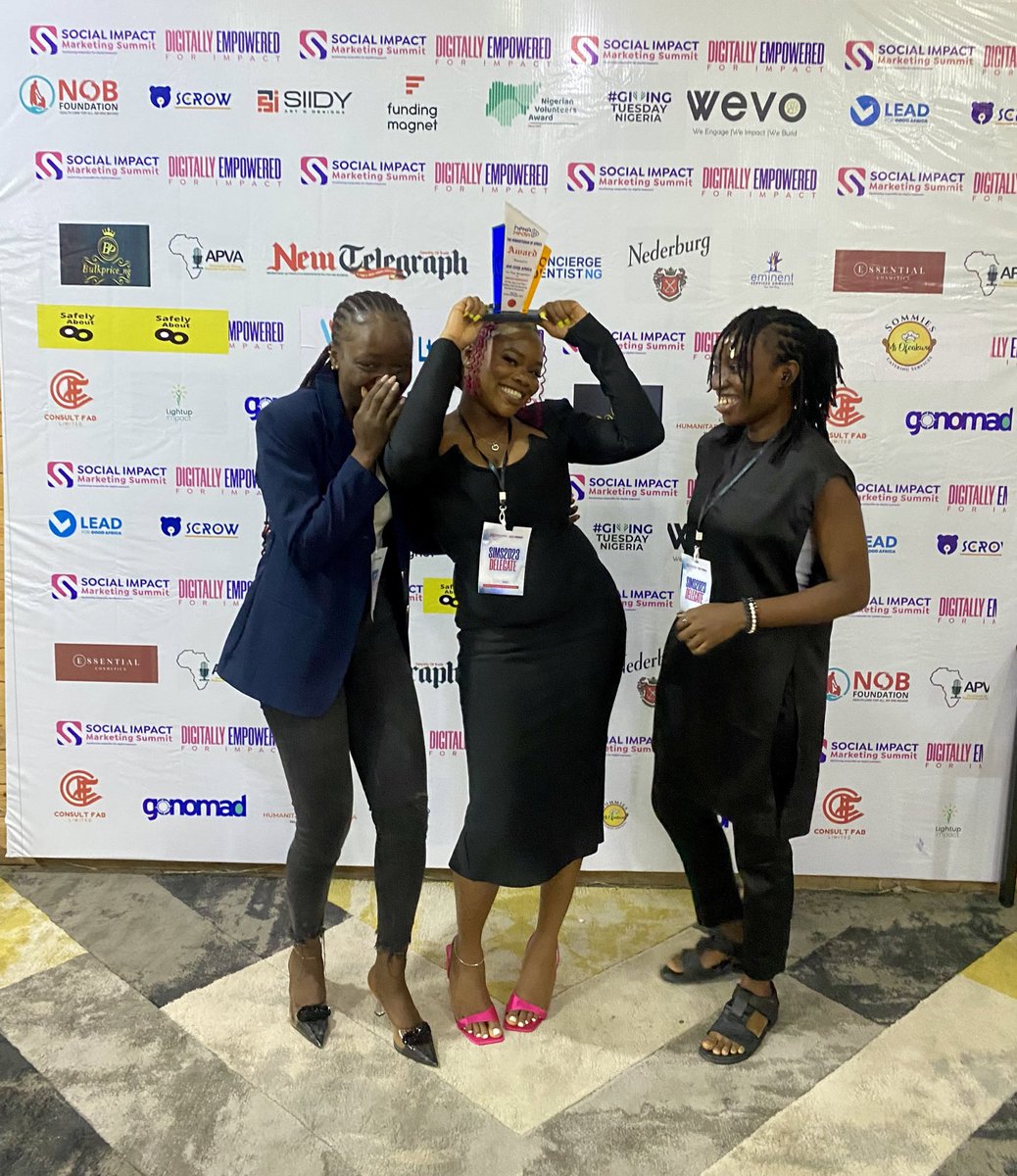 Kolokodess's tweet photo. August is off to a great start for us @shecodeafrica! 😍🥳

Yesterday out of 5 nominees from 3 African countries, we had the honour of receiving the 2023 “African Non-Profit of the year” Award for our organisation at the social impact marketing summit!

This recognition means the world to us as it validates the unwavering commitment of our entire team and the remarkable community of 23,000+ African women in tech who inspire us every day to go big or go home!

While starting She Code Africa, I envisioned a future of inclusivity and empowerment, where women thrive in the tech industry. Winning this award reaffirms that our mission is making a real difference out there.