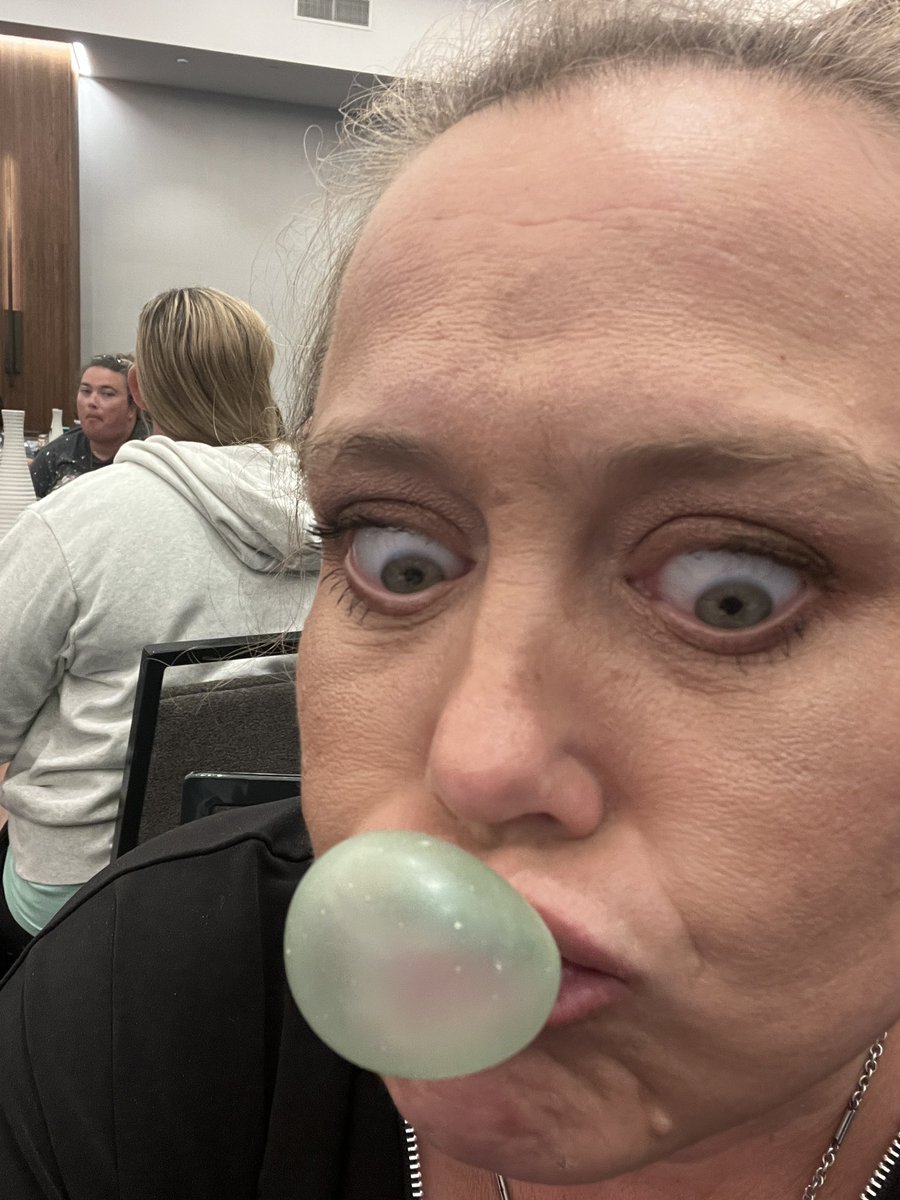 @24sports @bigleaguechew #playbigchewbig presenting…..The mini bubble. 😛 The things we do for our kiddos. 🤪