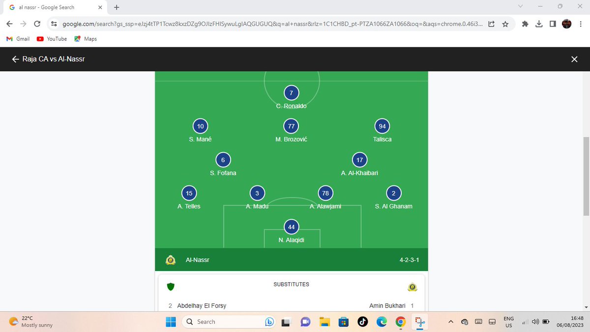 GmultiS's tweet photo. @AlNassrFC_EN @AlNassrFC suuiiiiiiiiiiiiiiiiiiiiiii line up https://t.co/gSGR3iSVGo