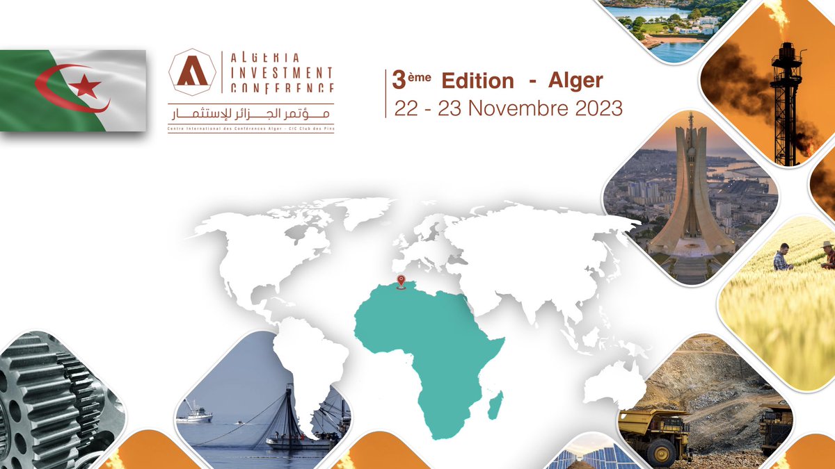 Algeria Invest Conference tweet media