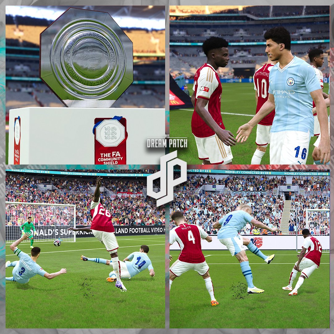 PESDreamPatch's tweet photo. Se viene la final de la @facommunityshield entre @Arsenal @ManCity, #gunners y #citizens y ya la podes vivir en #PESDreamPatch #PES2021 

Súmate en PATREON: dreampatchofficial
Soporte en DISCORD: https://t.co/WsPk1mUPb4
No te pierdas las novedades:  YT @DreamPatchPC https://t.co/OWfMpBOhdJ