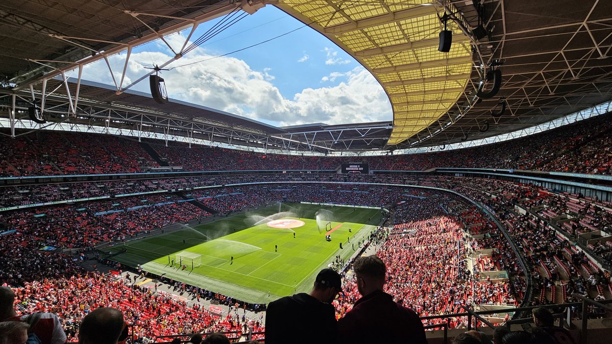 Jimwode's tweet image. Wembley looks good