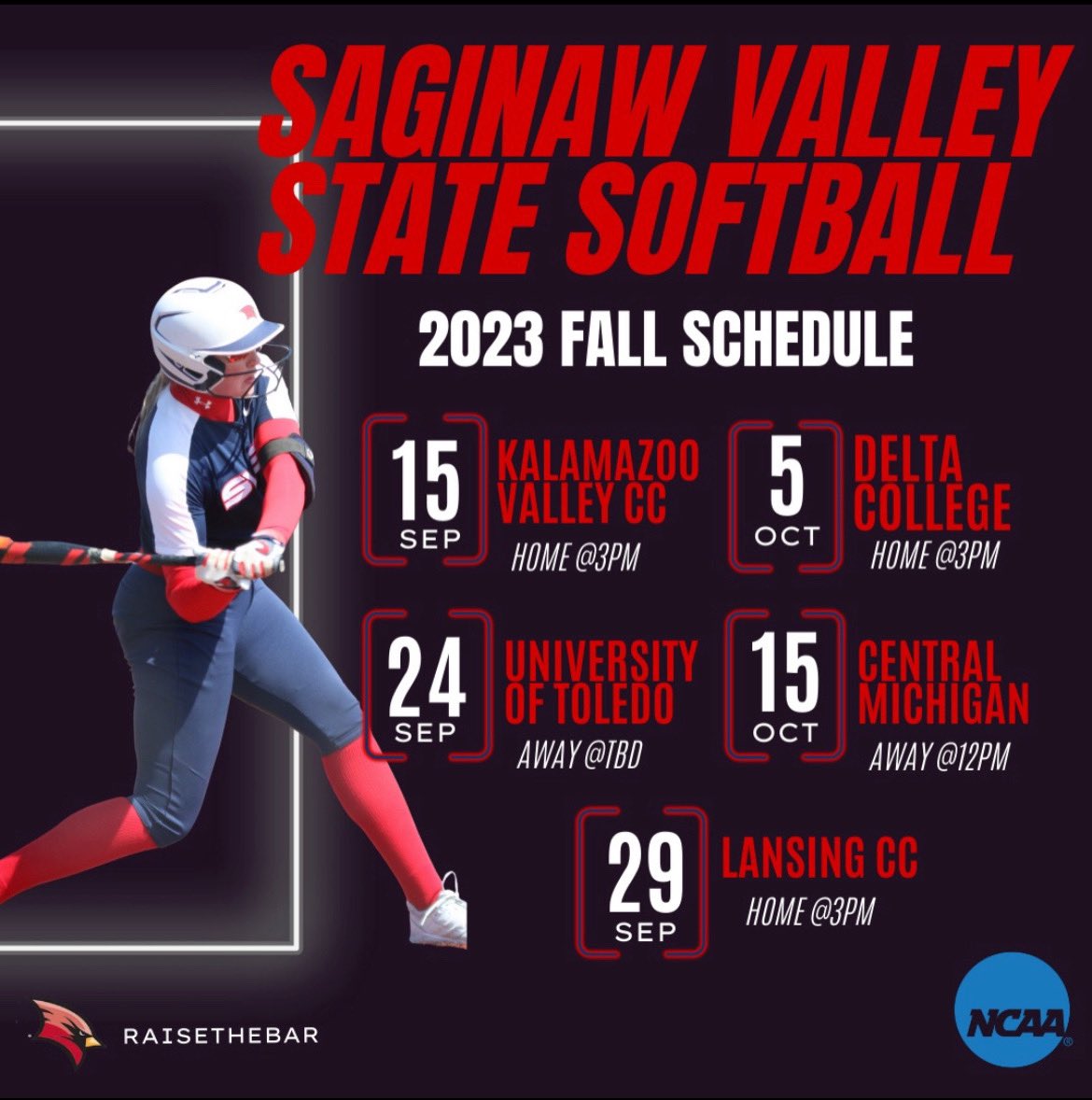 ‼️Fall Schedule‼️ Come out this fall and support your lady Cards! #BeaksUp