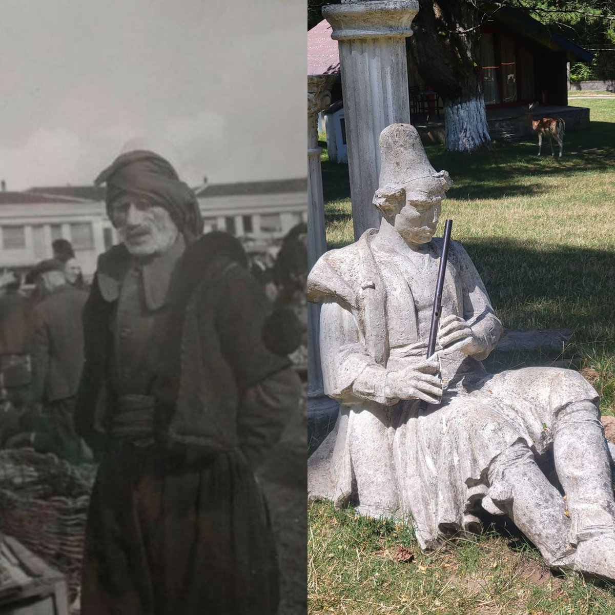 epirusgr's tweet photo. How Albanians looked like and how they make themselves look like in art - at #Llogora https://t.co/qqmgLMB1aq