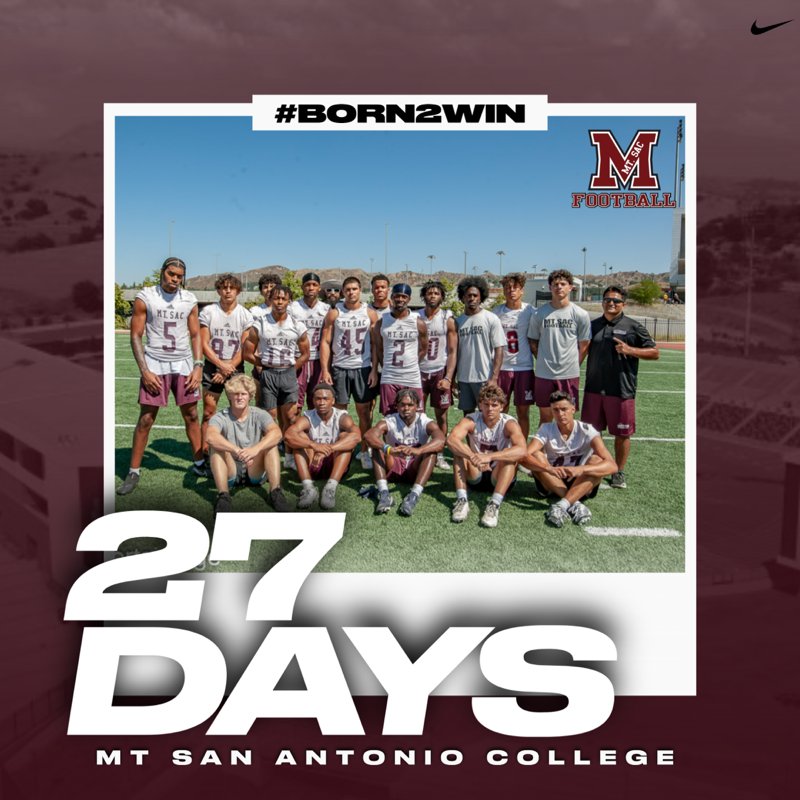 Mt. SAC Football tweet media