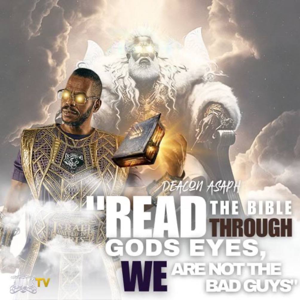 iuickansascity's tweet image. “Read the Bible through Gods eyes, we are not the bad guys.” 
……………………………….
Visit our website here 💻👨🏾‍💻🖥
🔴 solo.to/unitedinchrist

#Defamed #LiedOn #Media #Perception #Slander #Misleading #TheDragon #IUIC #Israelites #FridayNightRaw