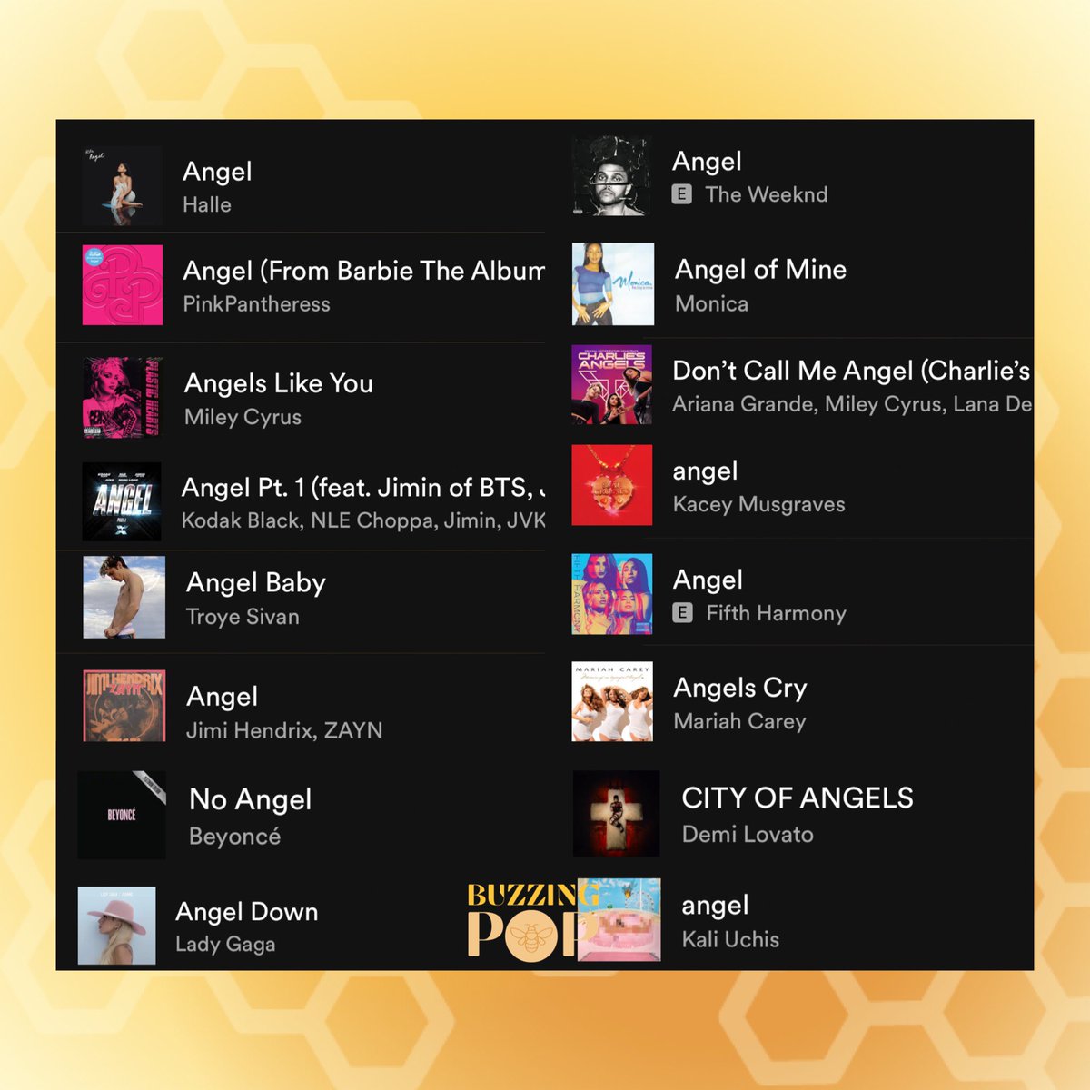 BuzzingPop's tweet image. Which “Angel” track is superior? 🎶