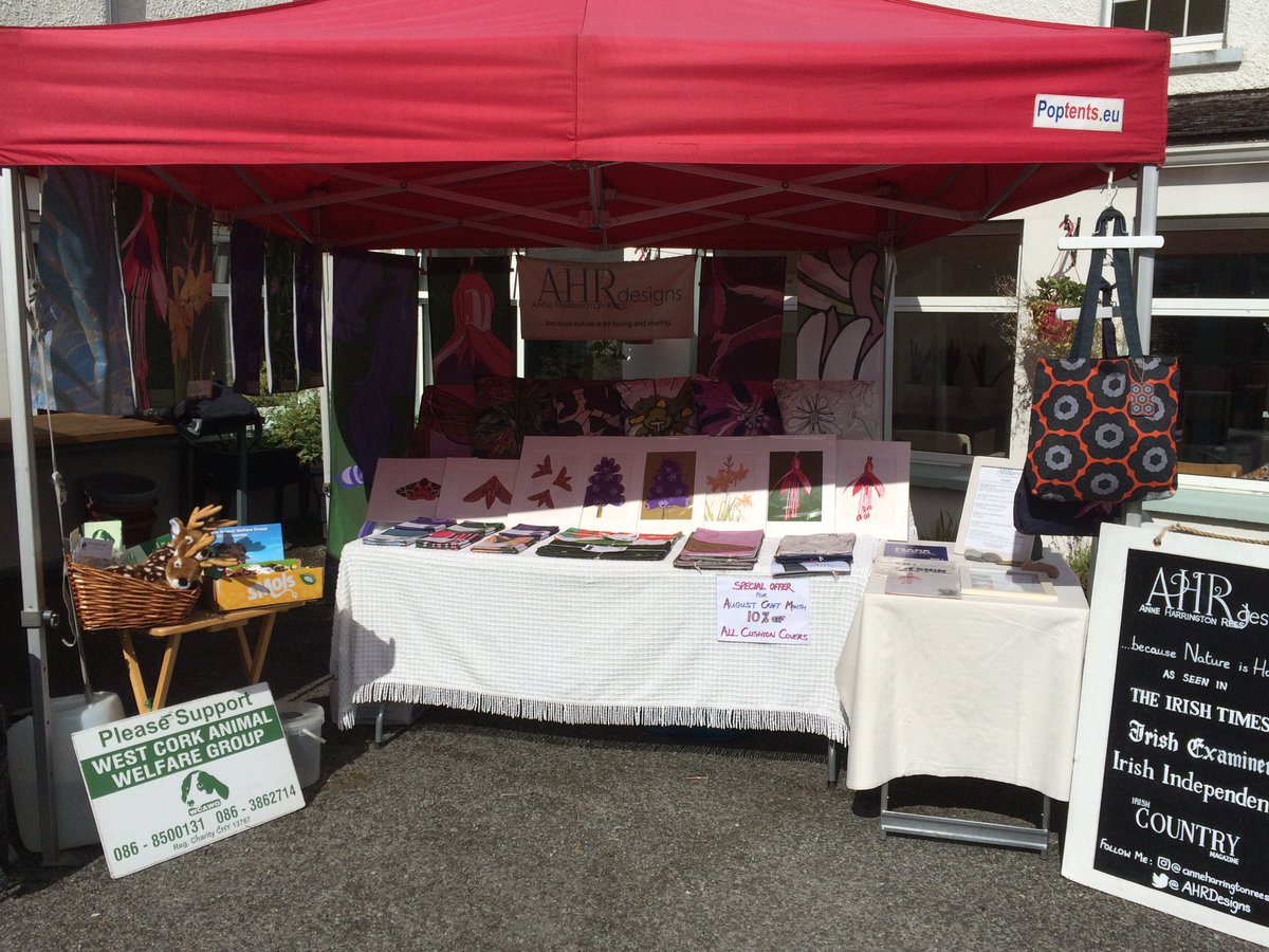 Thanks to everyone who supported us stallholders over the weekend <a href="/SkibbereenMkt/">Skibbereen Farmers’ Market</a> and <a href="/cecas_ie/">CECAS.IE</a> Myross Wood House Market. And thanks too for donations today to <a href="/WCAWGLTD/">West Cork Animal Welfare Group Ltd.</a>. 🙏🏻🐾💚