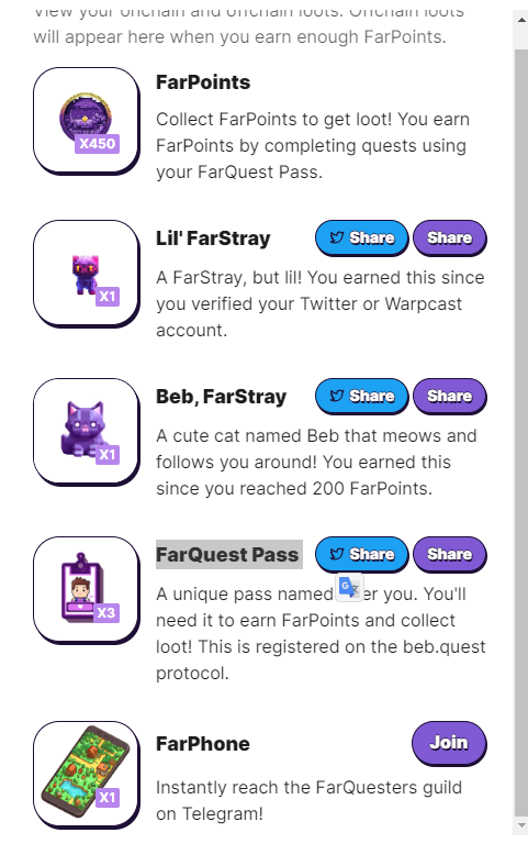 AirdropAlertAAD's tweet photo. 🦊Farcaster 🪂Free Mint #NFT Pass (✊Solid Project) 

💲Reward: Potential

Claim Nft and Complete Quest For Early Benefit in Future (For All Users)

🧑‍💻Mint :https://t.co/EKq2hF722W

✔️ Connect New Wallet (ETH)
- Claim NFT Pass
- Scroll Down > Twitter Tweet
- Copy Tweet link > Paste
- Claim Lil FarStray
- Click "My Quest & Inventory"
- Complete All Task > Claim Points
✔️Done

Gas fees very very low now 14 gwei

✔️Mint Need Fee ETH Network (6$)

Farcaster They Raised $30 million in a Seed round with participation from Coinbase Ventures, a16z Crypto, Multicoin Capital, Scalar Capital.