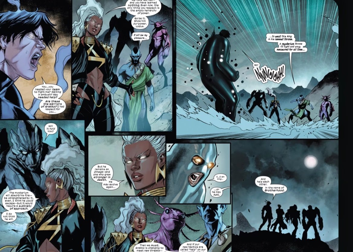 GoddessofMars2's tweet photo. Thank you! #Thor ain't fighting #Storm and Ororo ain't fight him. 
There are threats they each need to eradicate to secure the fates of life in the Multiverse. One as #AllFather, the other as #RegentOfSol. Both under pressure more than ever as they learn more about themselves https://t.co/oyil0lIHsT