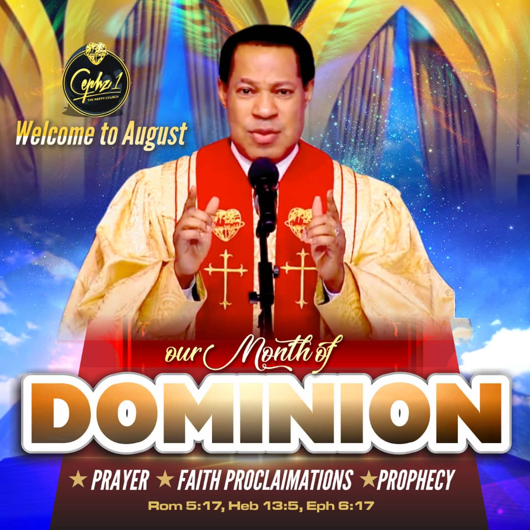 Welcome to August, our Month of Dominion 🎊🎉🕺

#WordOfTheMonth #PastorChris #globalcommunionservicewithpastorchris #PeeayForever #النصر_الرجاء_المغربي #PaulDiaz #loveworldtwitter #GlasgowScotland2023 #gear5