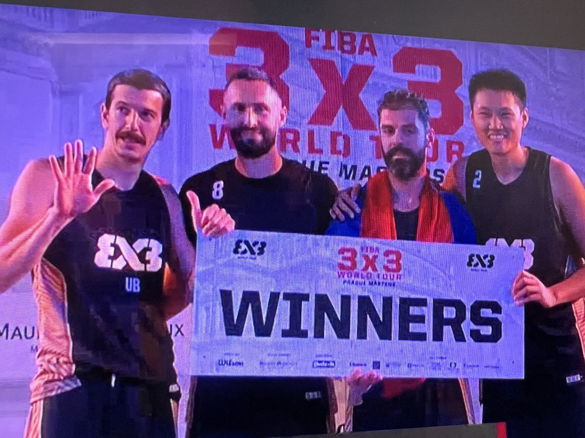 jjsayago's tweet photo. 6 de 6 en El Tour 2023 para el #TeamUb de 🇷🇸 increíble lo de este equipo en el @FIBA3x3 https://t.co/C3FgjTwBqX